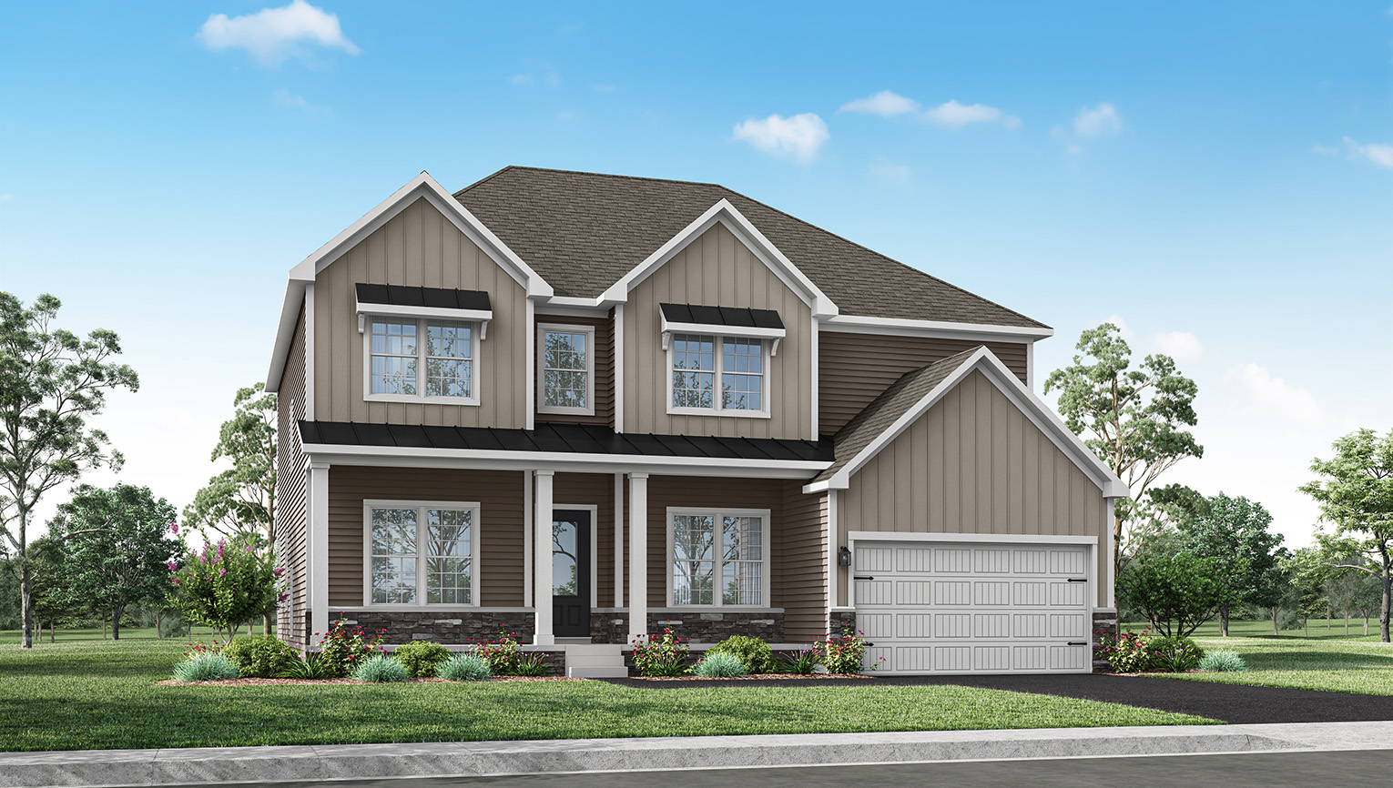 the Stonehaven exterior rendering