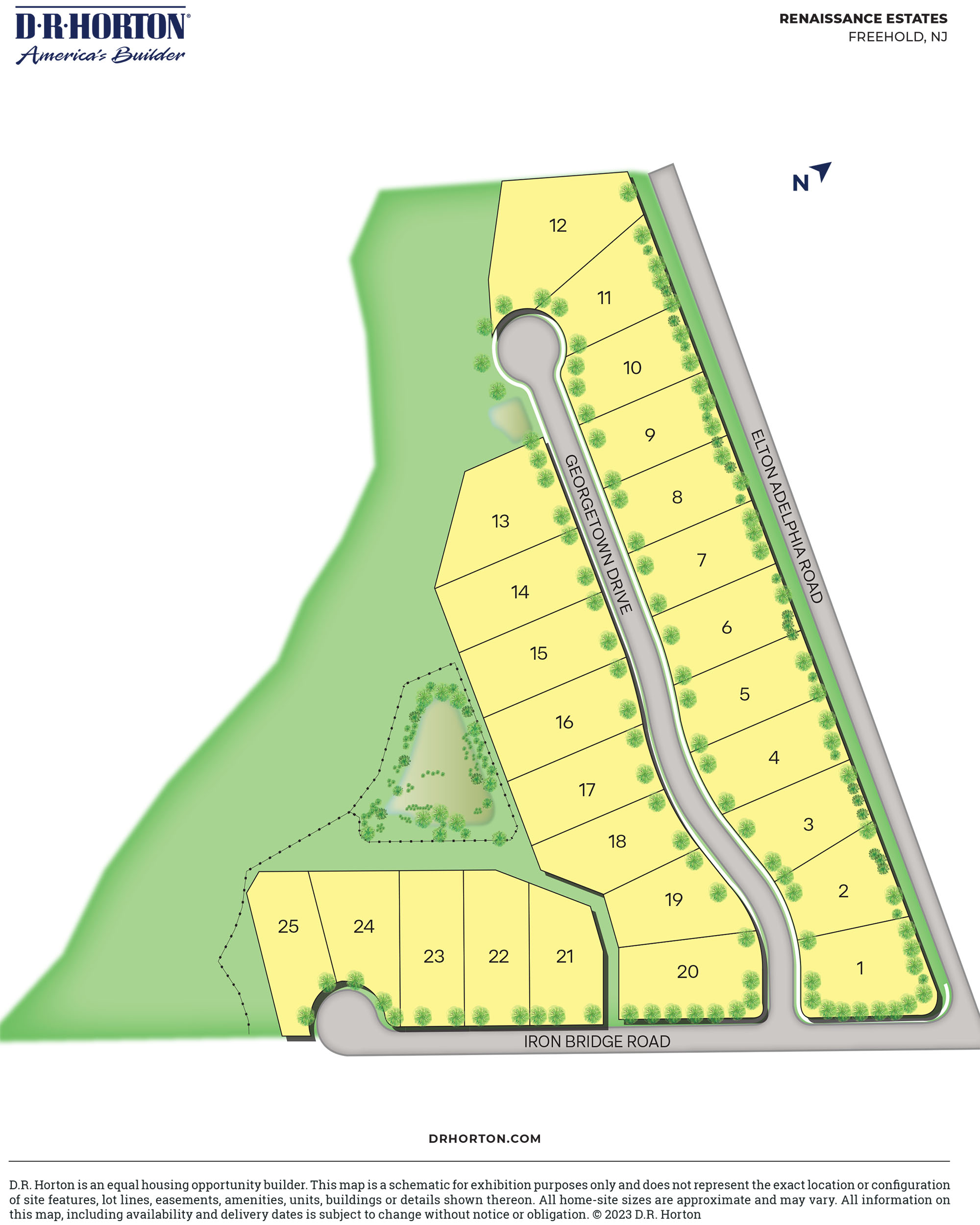 Static Lot Map