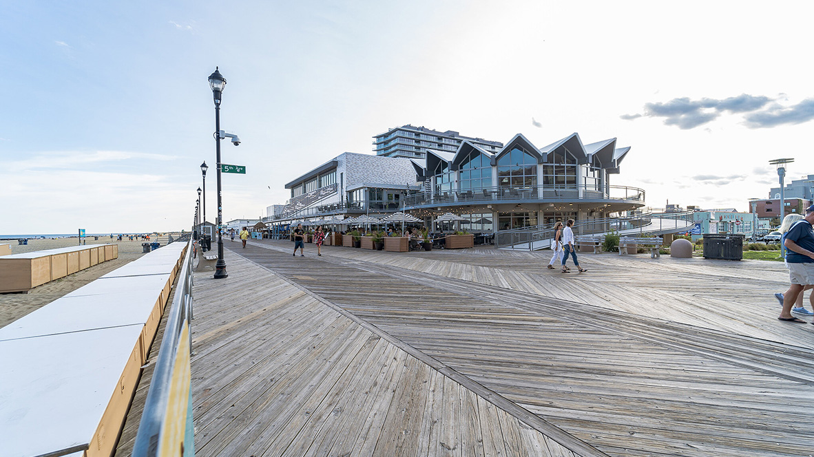 Monmouth county area photos of the boardwalk