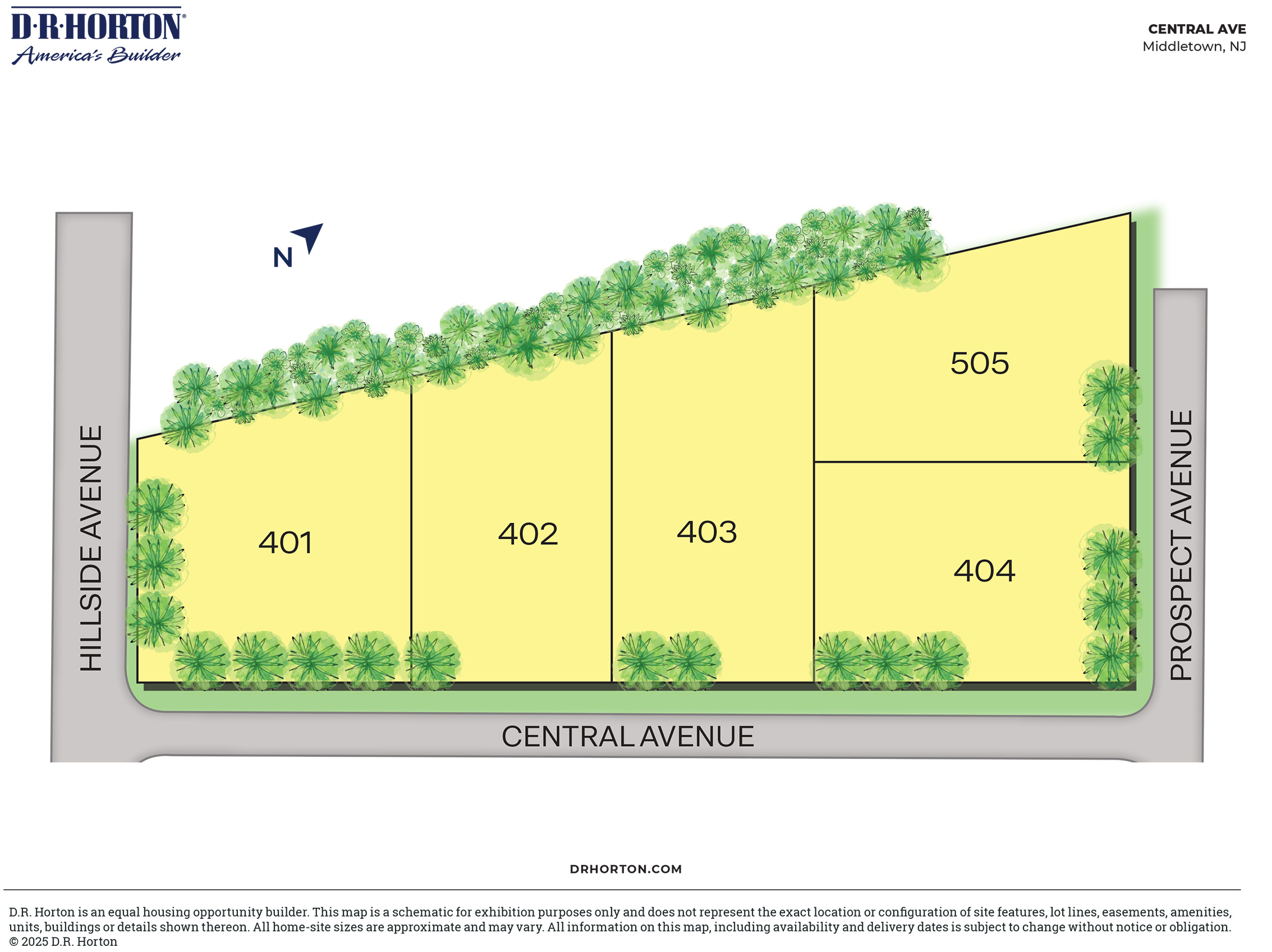 Static Lot Map
