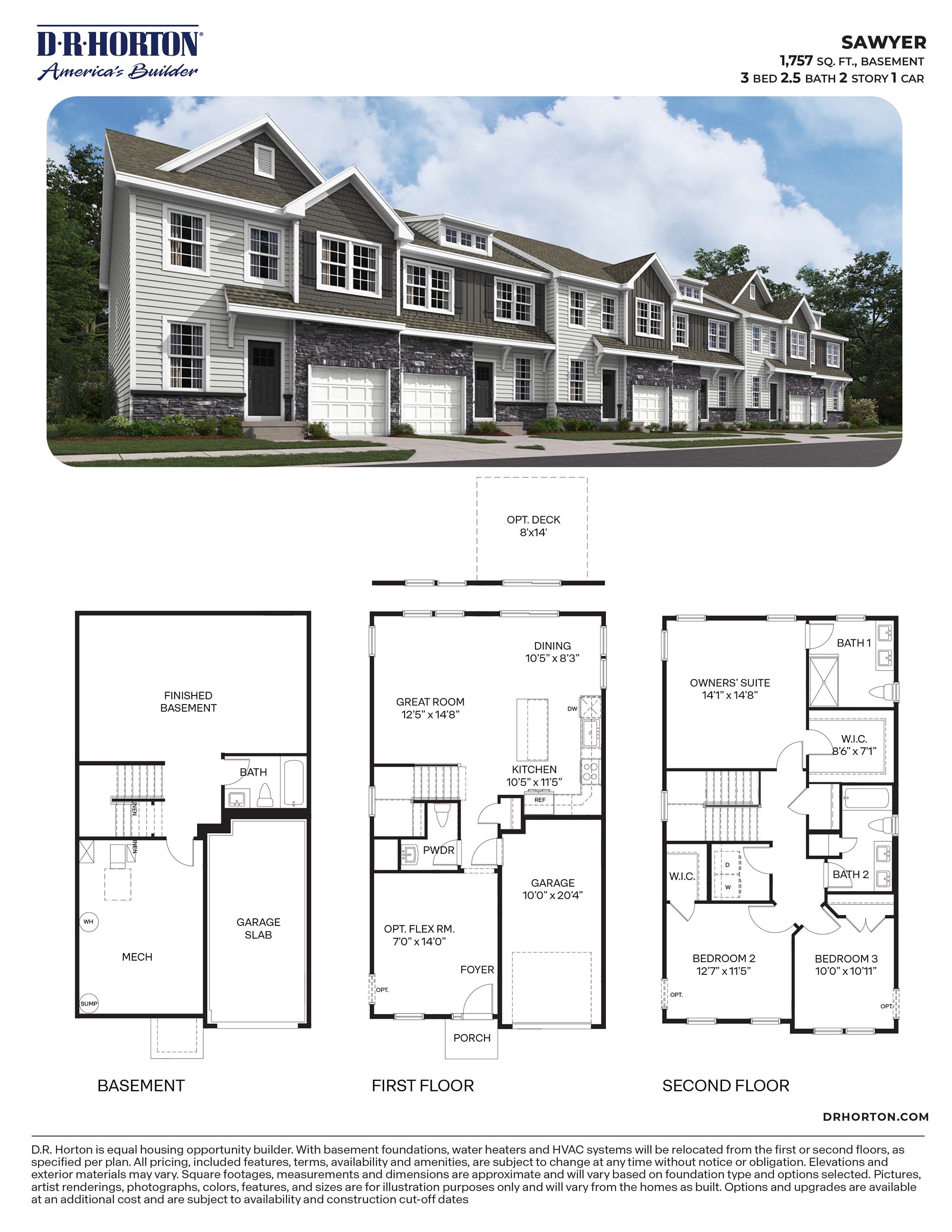 The Sawyer Floorplan
