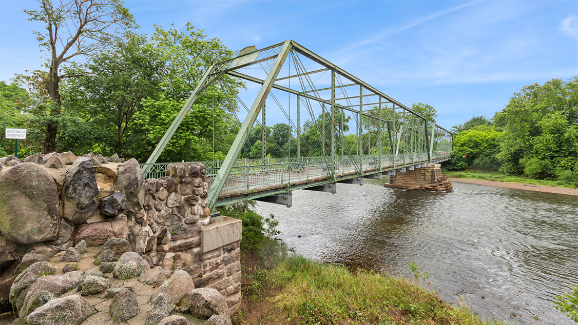 Sayerville area photos of a bridge for new Raritan Ridge Community