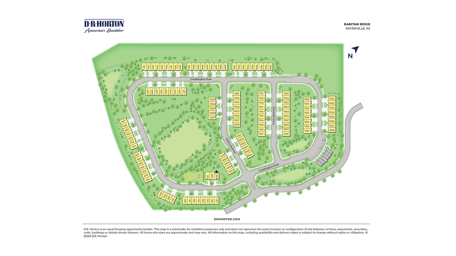 Raritan Ridge Community Map