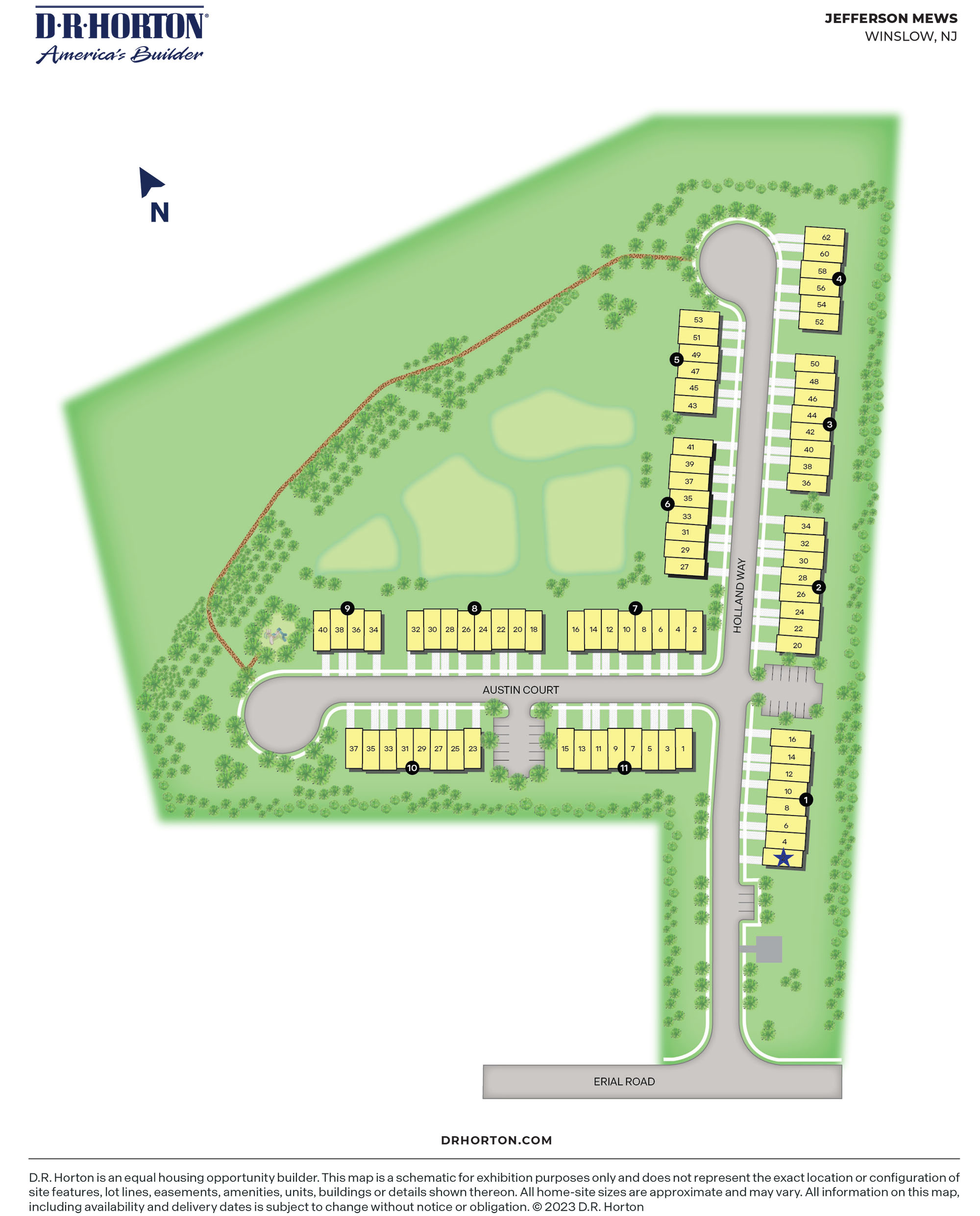 Static Lot Map