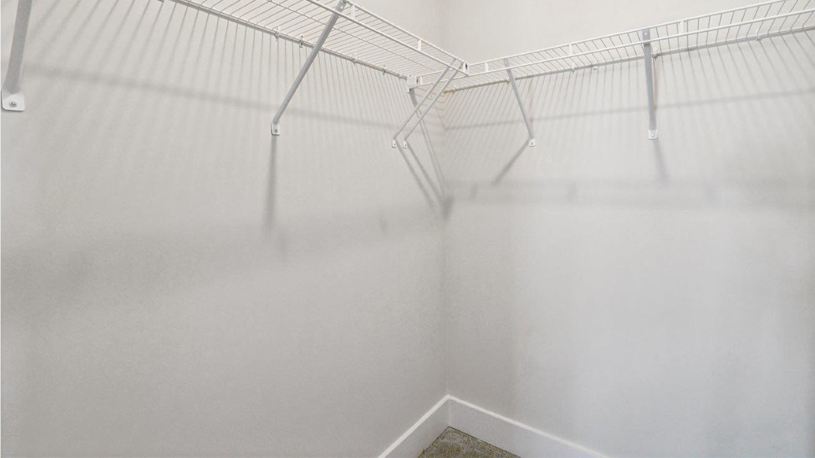 spacious closet