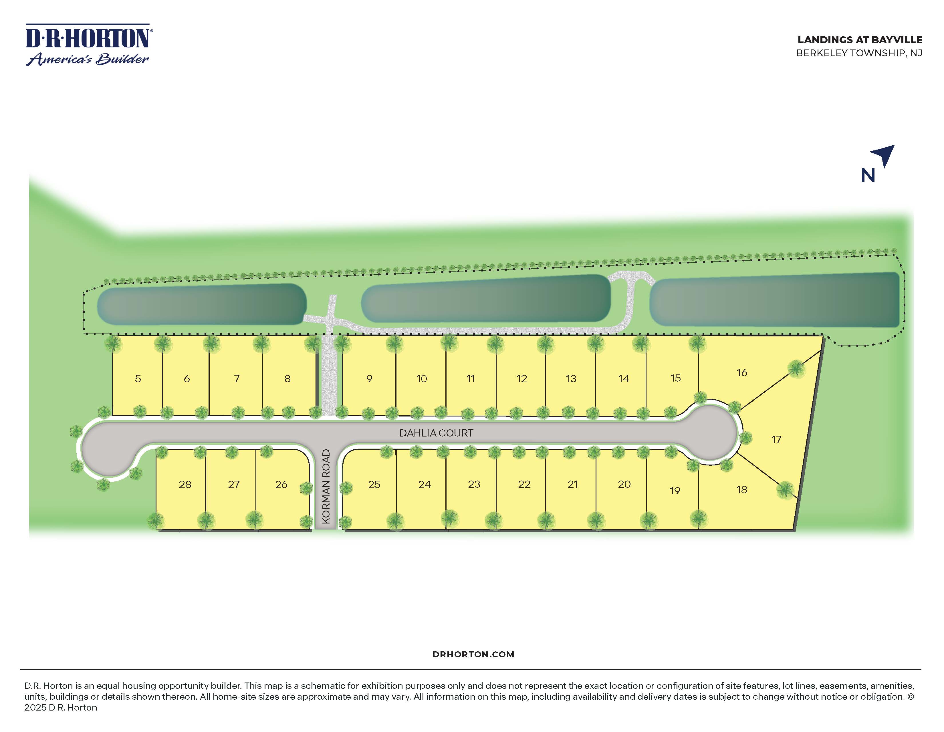 Static Lot Map
