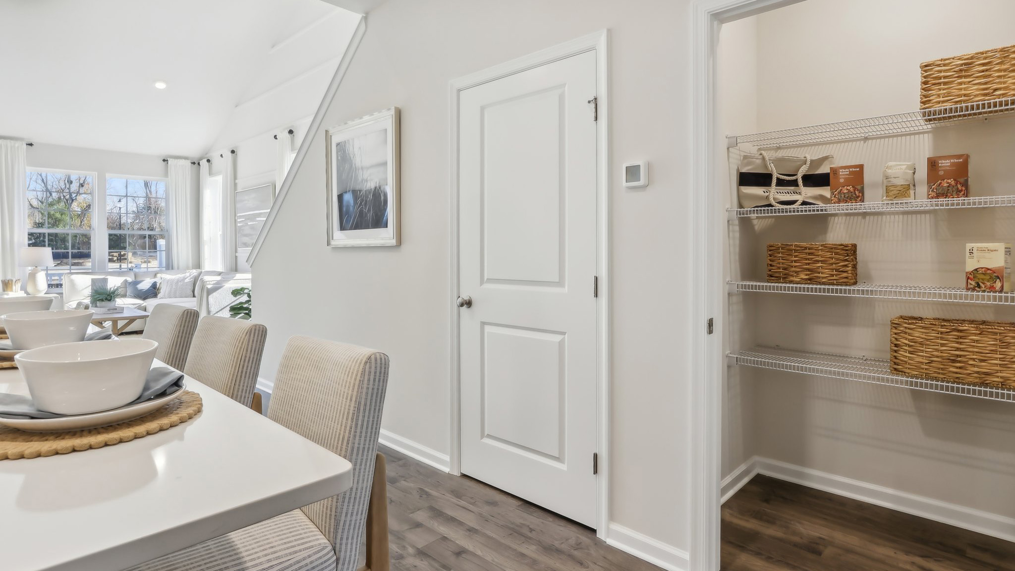 pantry in the kitchen