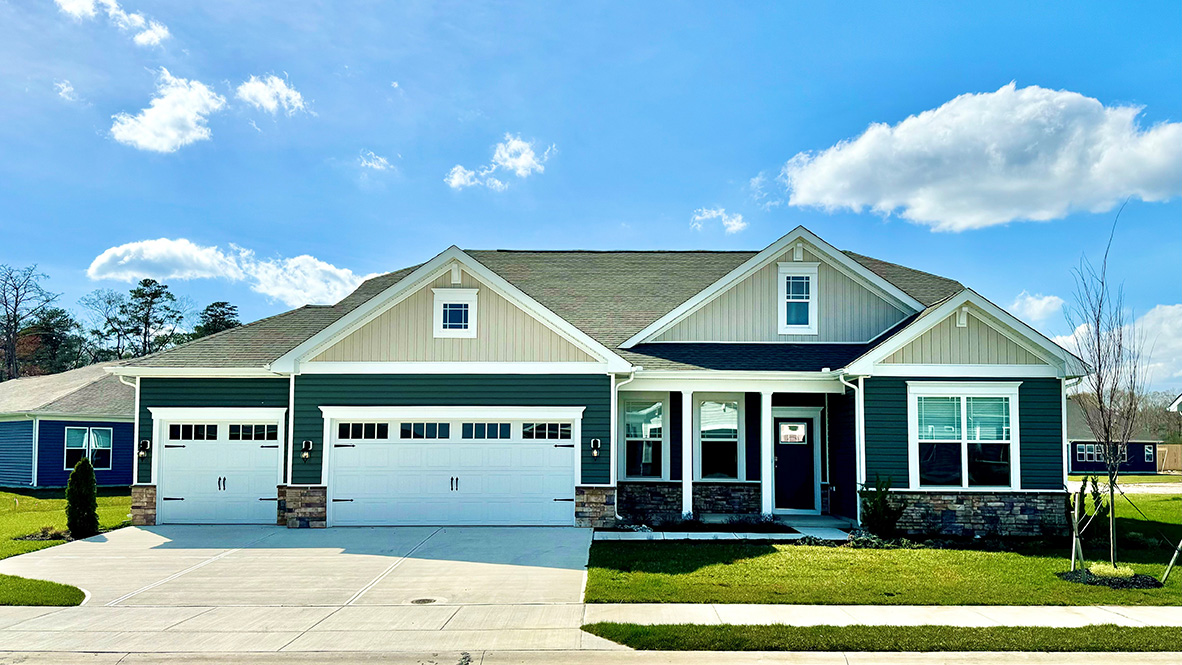 A Galveston ranch home at 25031 Sugar Maple Drive in Milton, DE.