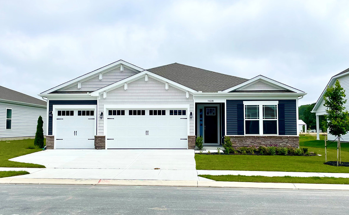 New Homes in Woodfield Preserve Milton, DE Tradition Series