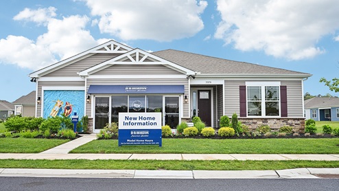 Headwater Cove model exterior home.