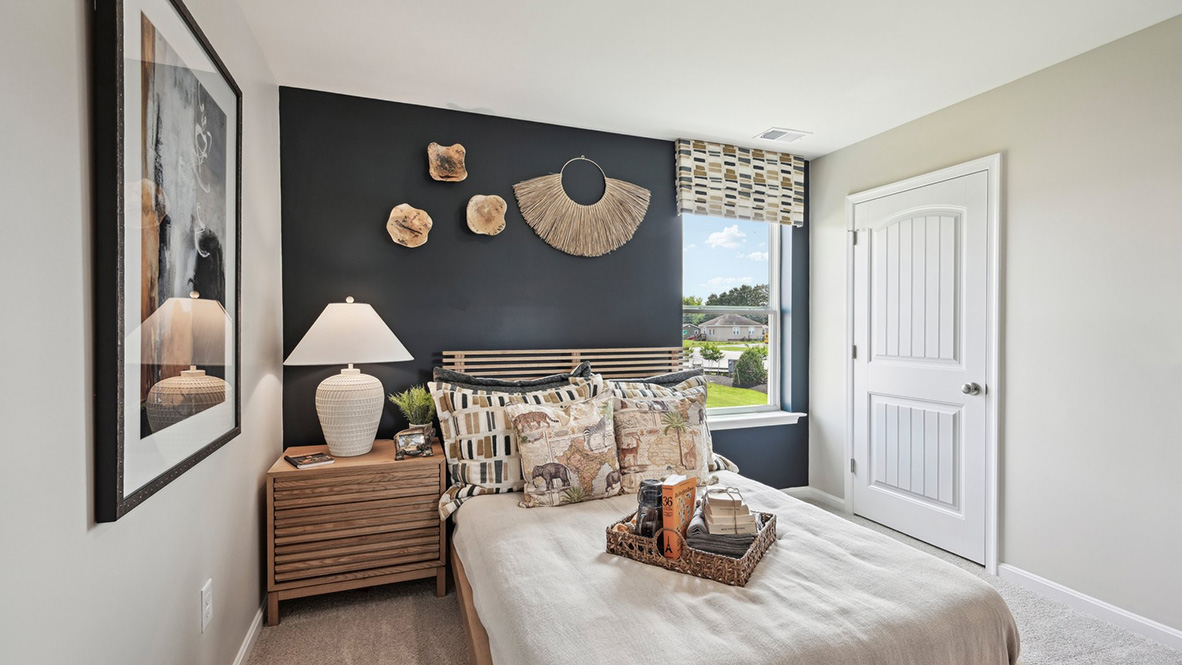 The additional three spacious bedrooms allow for everyone to have their privacy.