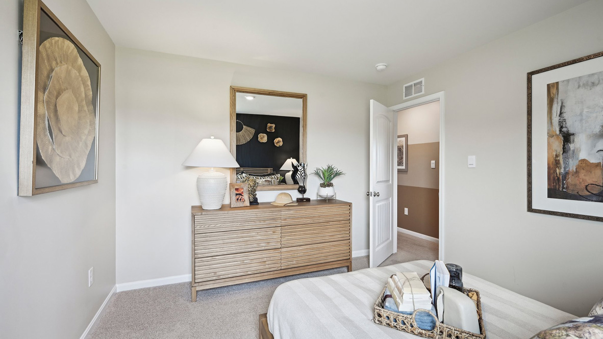 The additional three spacious bedrooms allow for everyone to have their privacy.