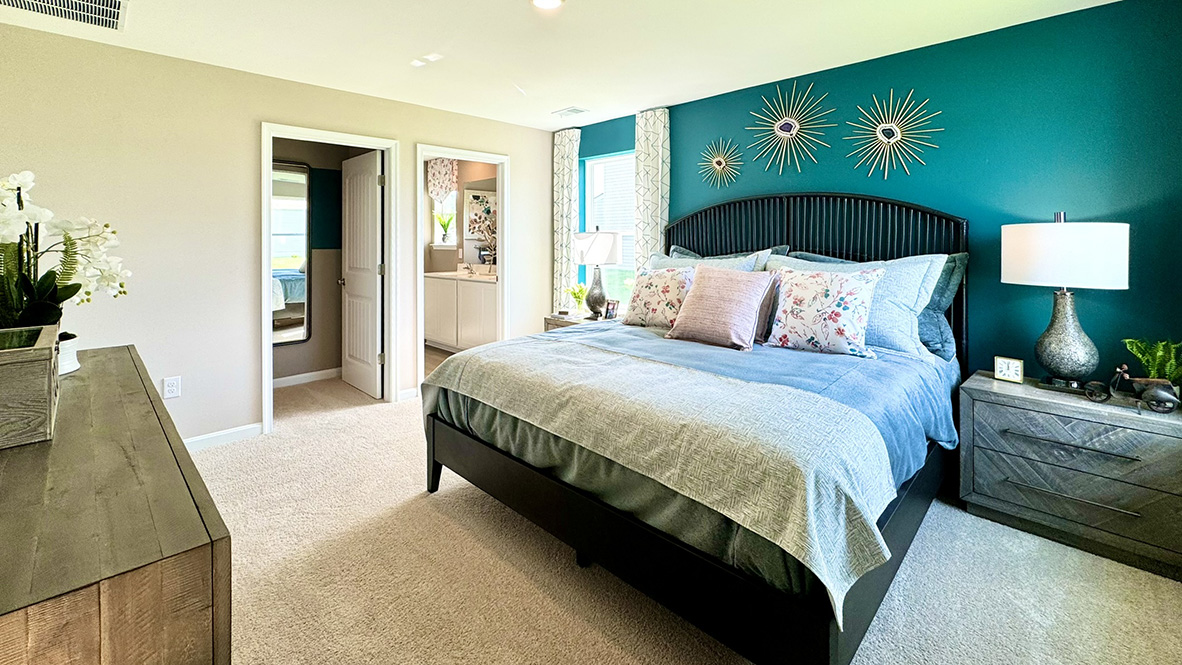 The owner's suite includes a private, full bathroom.