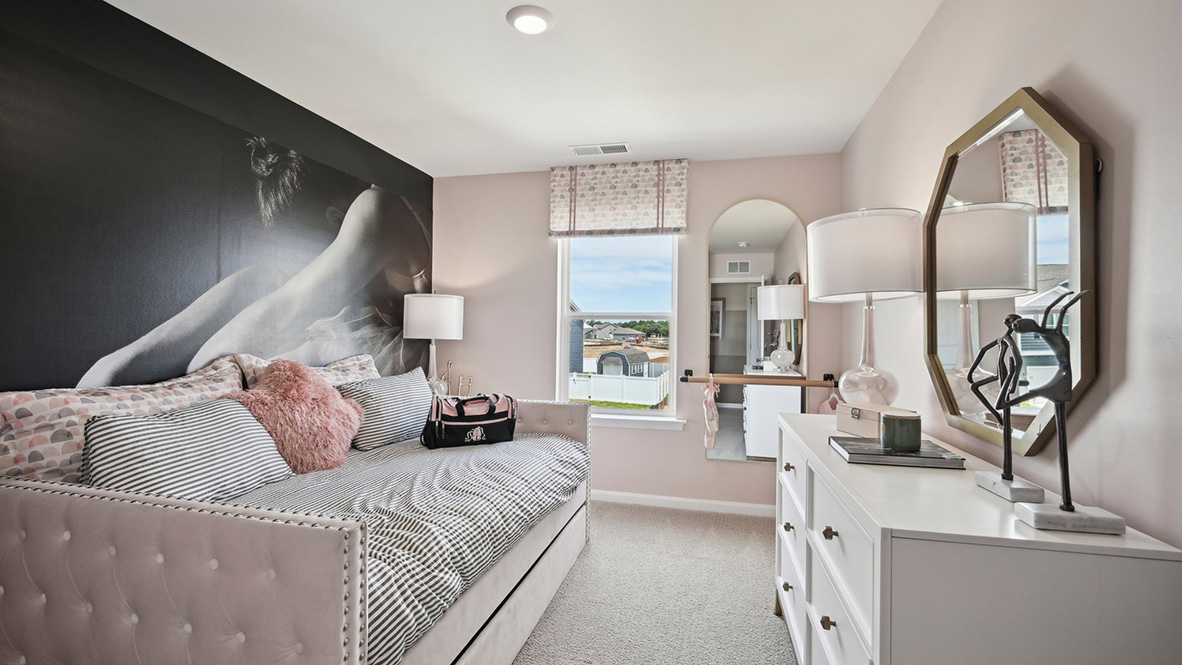 The additional three spacious bedrooms allow for everyone to have their privacy.