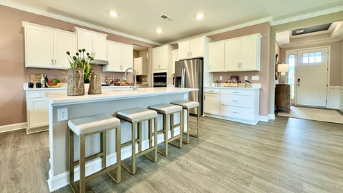 Destin Kitchen White Cabinets