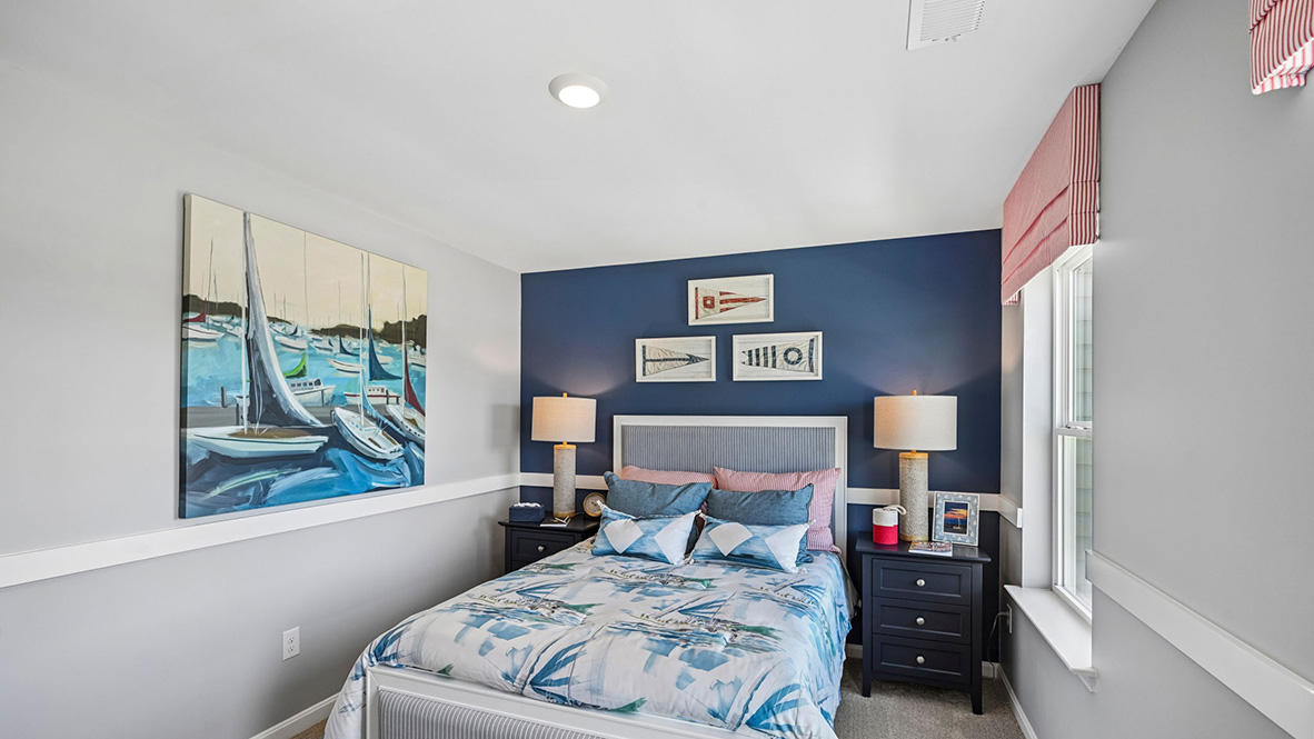 Upstairs you will find four large bedrooms.