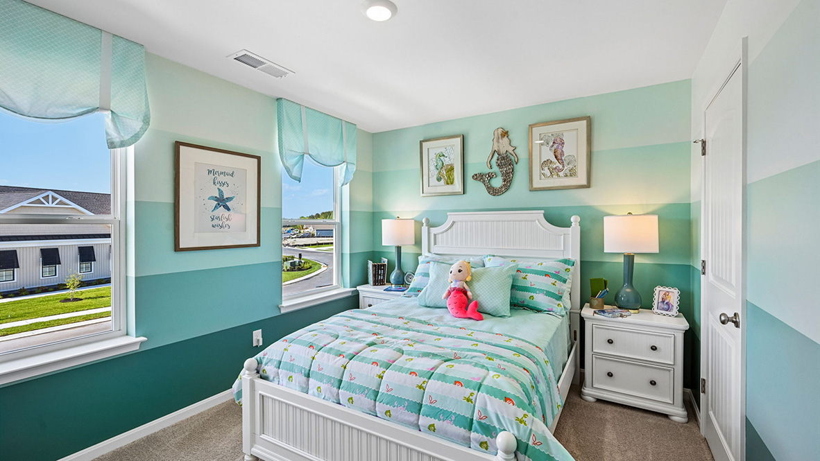Two spacious guest bedrooms complete the upstairs.