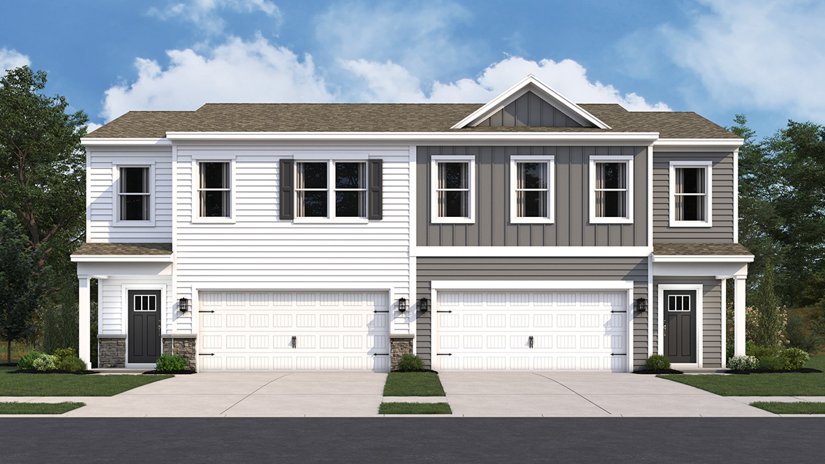 Coastal Villages Brentwood villa homes exterior.