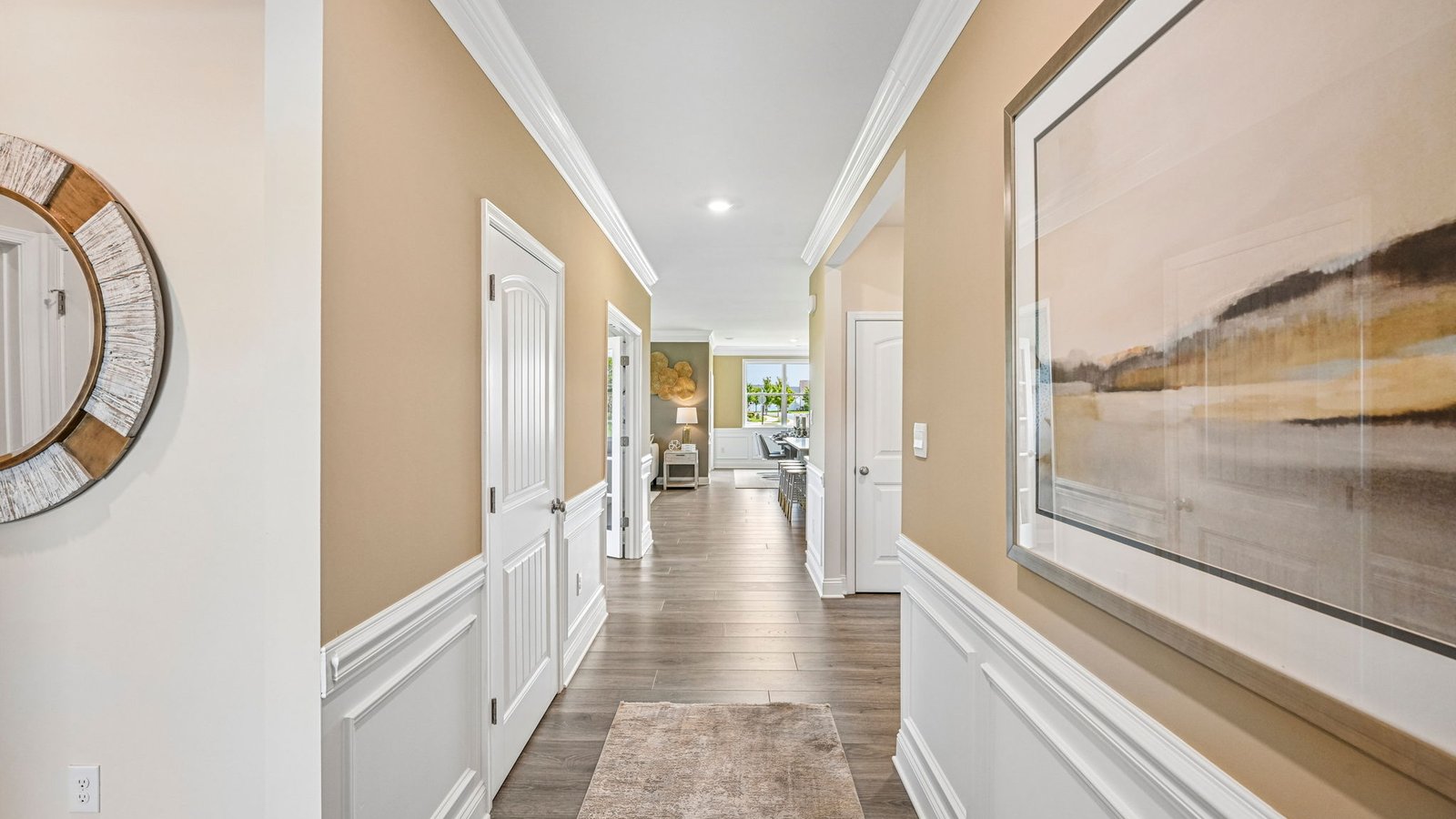 A welcoming foyer greets you as you enter the home.