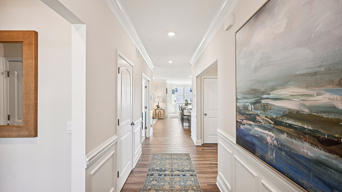 A welcoming foyer greets you as you enter the home.