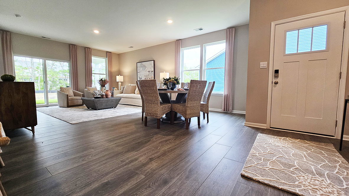 Enjoy the open floorplan as it allows you to entertain guests and family in your great room and kitchen simultaneously.