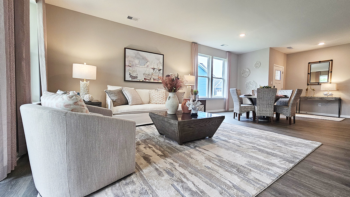 Enjoy the open floorplan as it allows you to entertain guests and family in your great room and kitchen simultaneously.