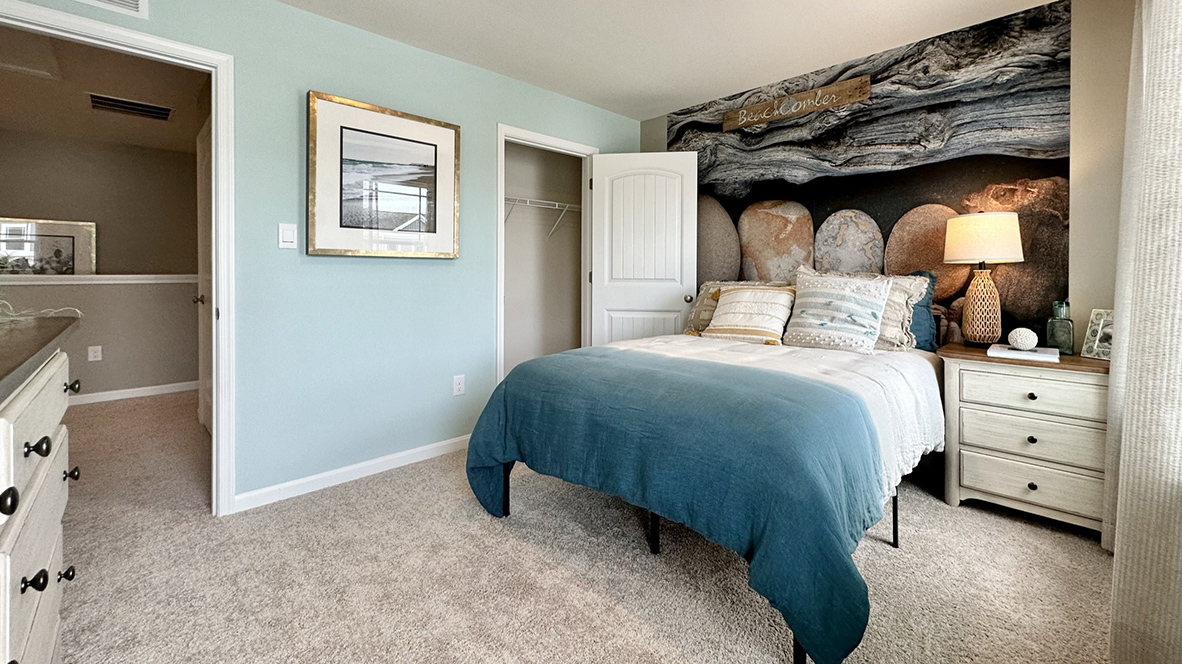 Two spacious guest bedrooms complete the upstairs.
