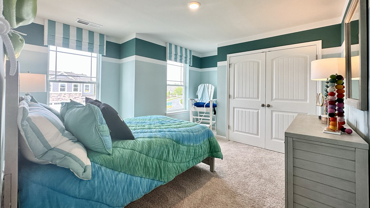 Two spacious guest bedrooms complete the upstairs.