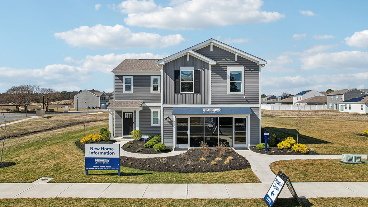 The model home at Heritage Trace.
