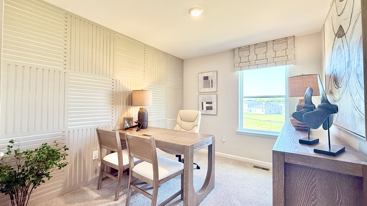 Additionally, there are two sizeable guest bedrooms, each with plenty of closet space.