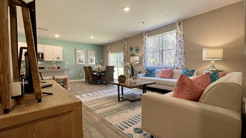 The open floorplan allows you and your loved ones to spend quality time together.