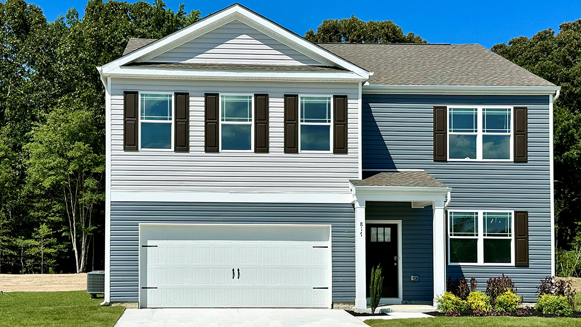 A two-story Hayden home located at 1168 Wintermead Loop in Salisbury, MD.