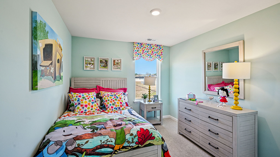 Another guest bedroom for a growing family.