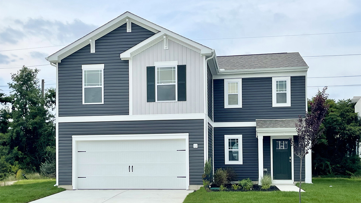 A two-story home at 1153 Wintermead Loop in Salisbury, MD.