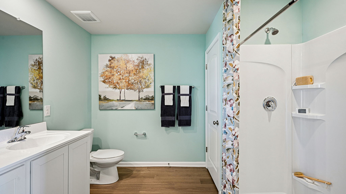 A private primary bathroom completes the owner's suite.
