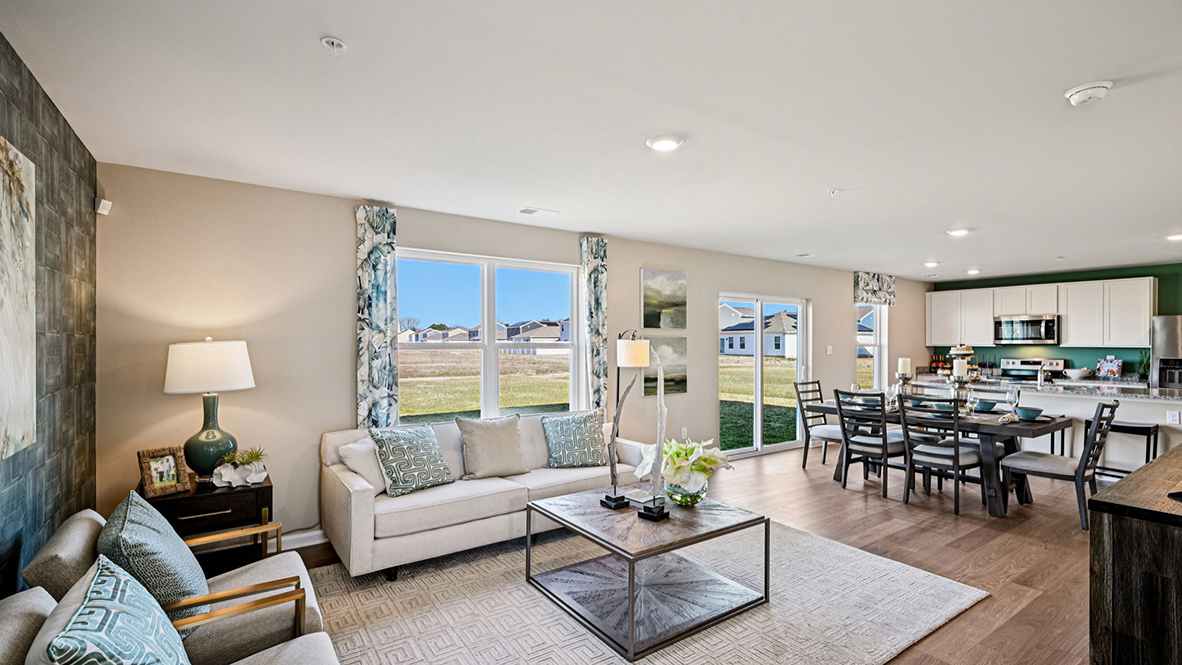 The open floorplan allows you and your loved ones to spend quality time together.