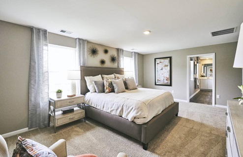 Primary Galen bedroom with ensuite bathroom.
