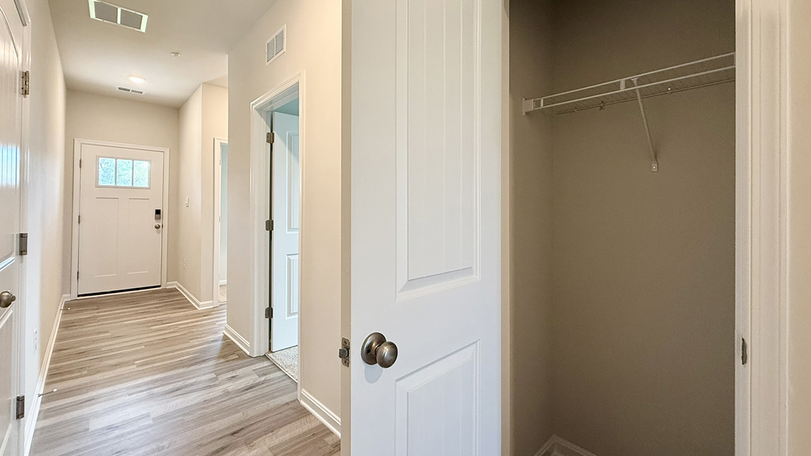There is plenty of closet space in this home.