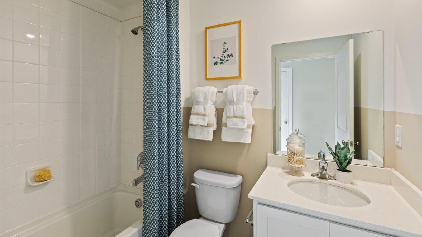 Everyone will be able to have their own space with the two additional large bedrooms and hall bathroom upstairs.