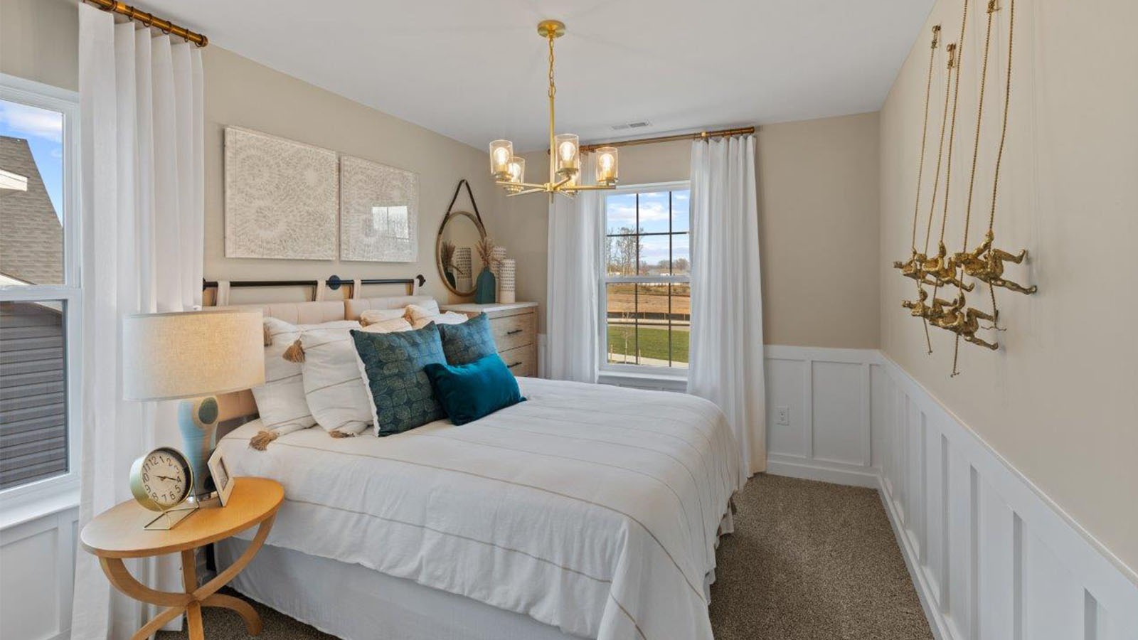 Everyone will be able to have their own space with the two additional large bedrooms.