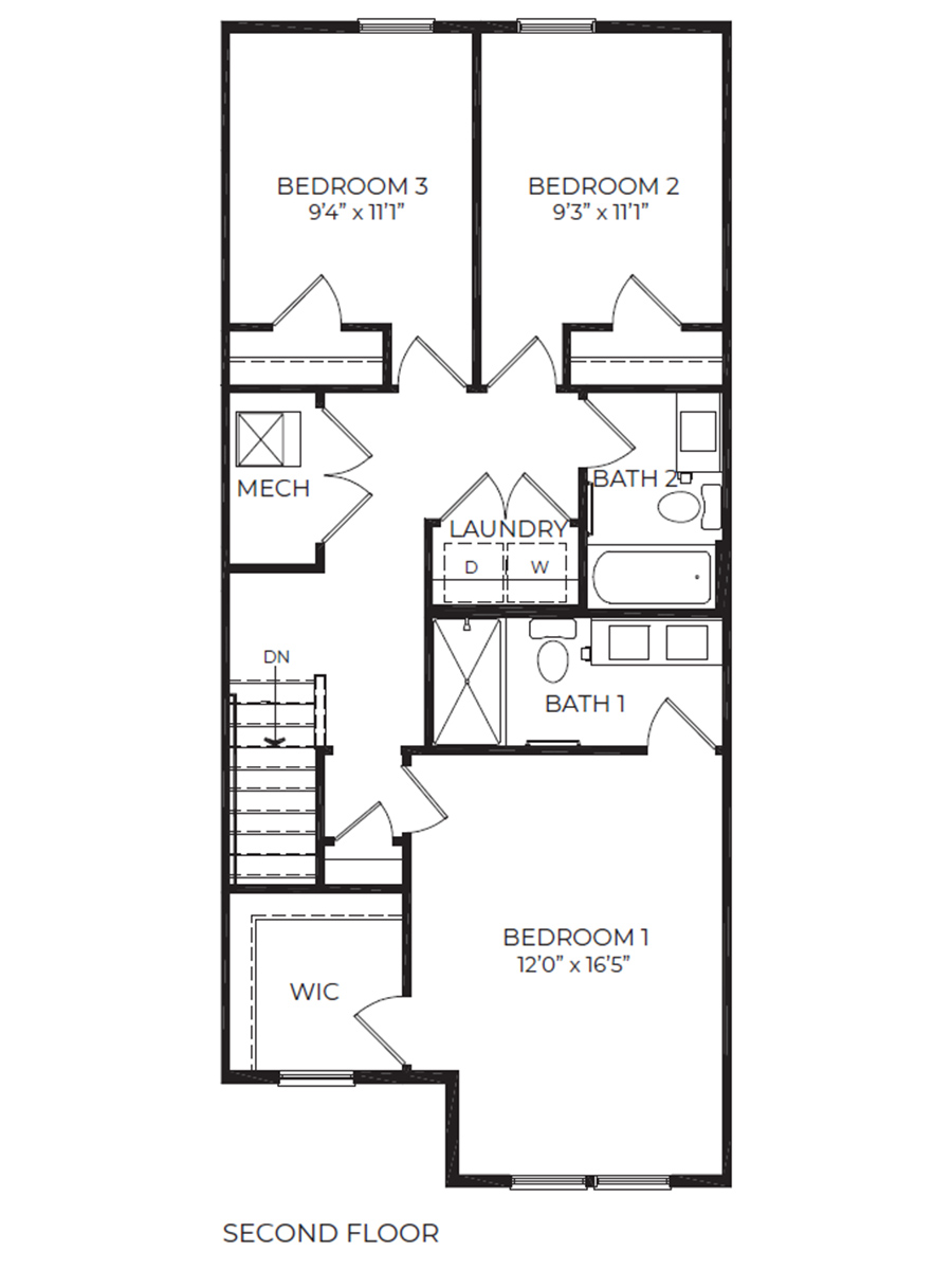 second floor