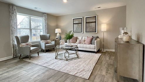Enjoy the open concept in your great room.