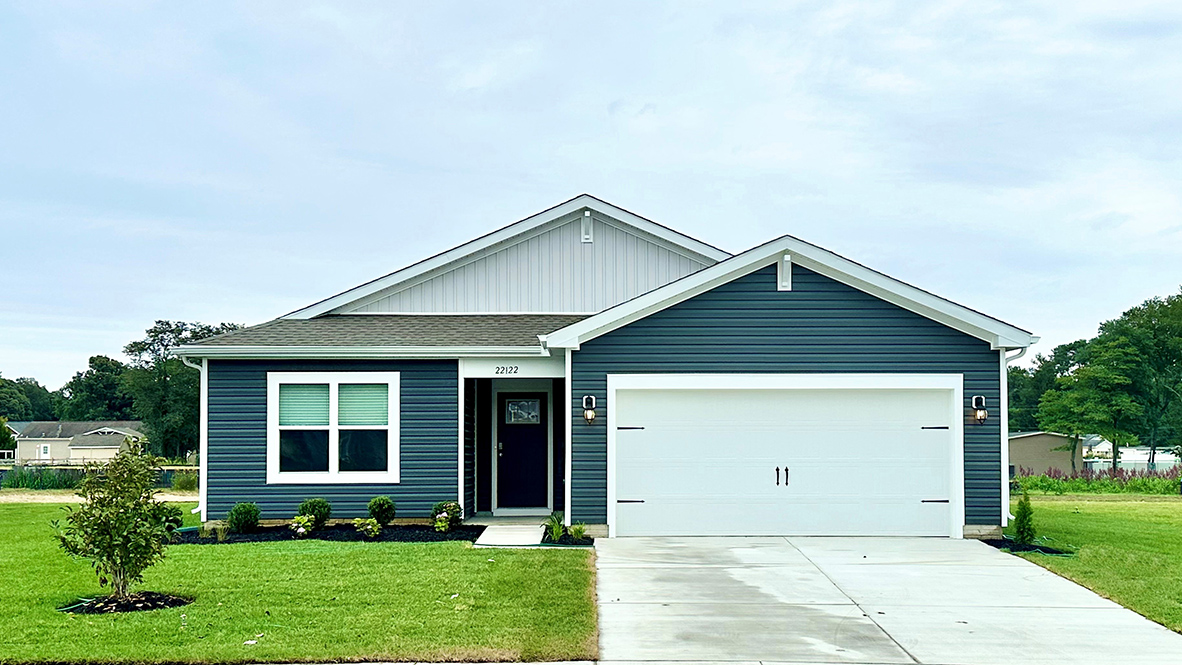 A ranch home at 1103 Nelson Drive in Salisbury, MD.