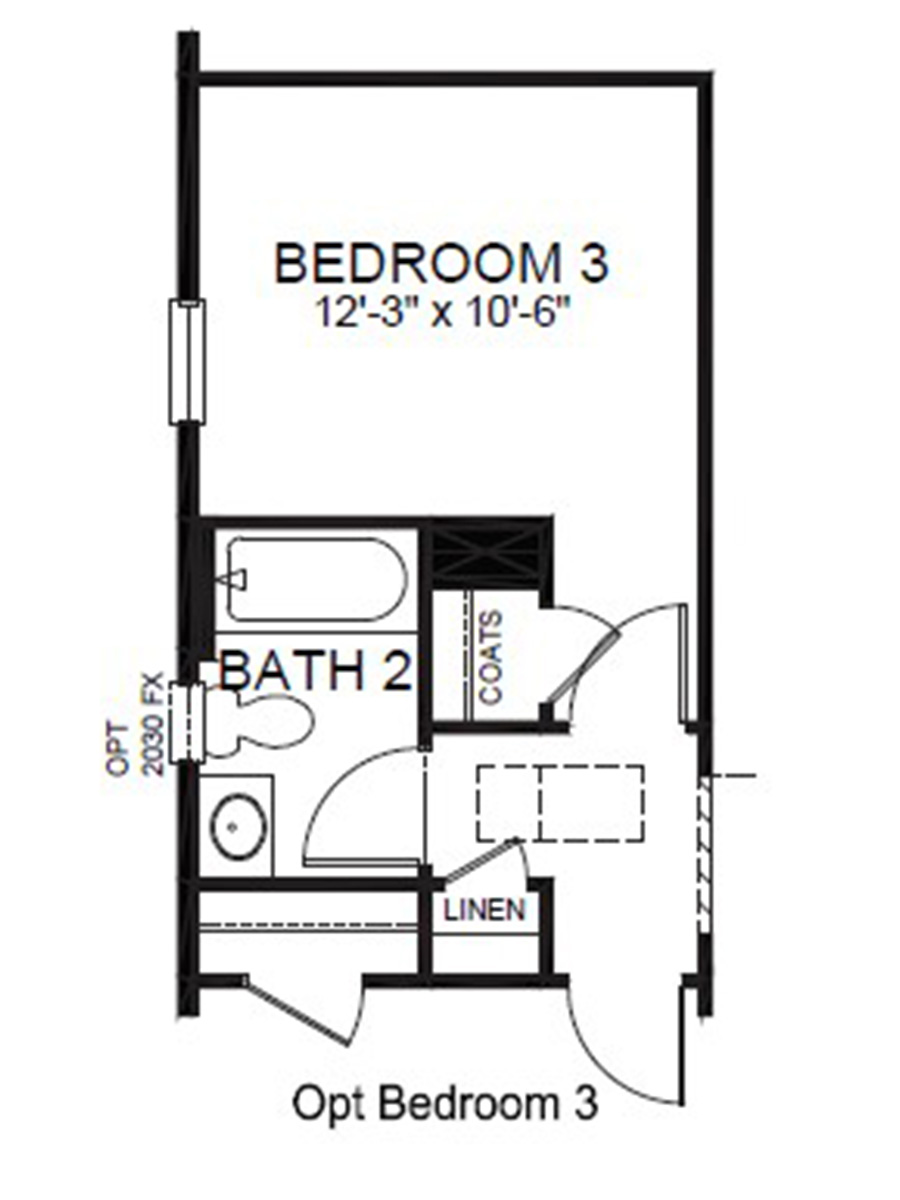 Third bed option