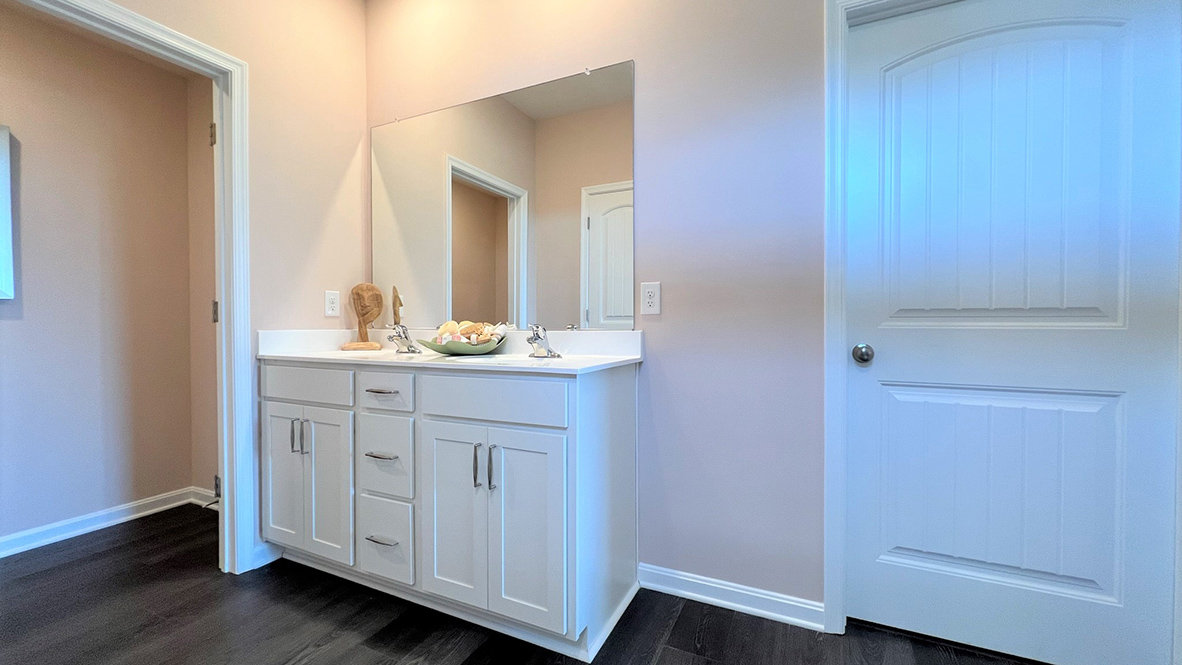 The primary bathroom includes a toilet closet.