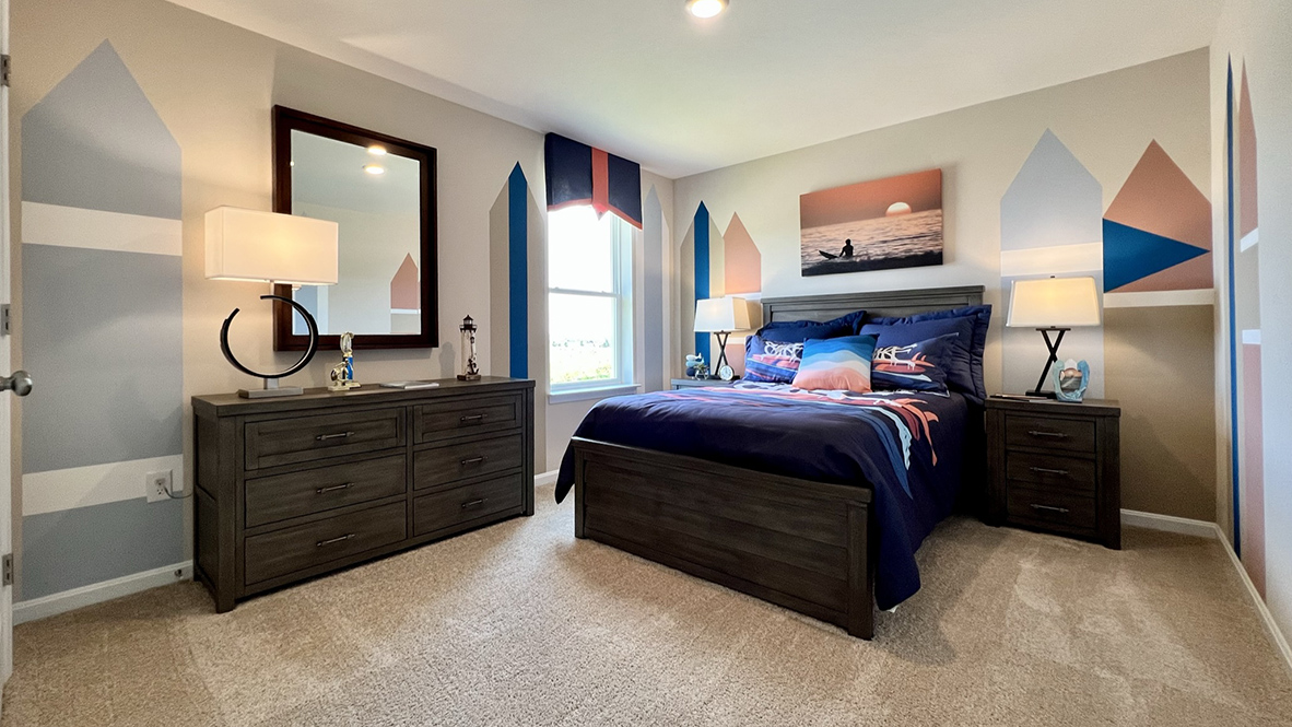 Another secondary bedroom with lots of room.