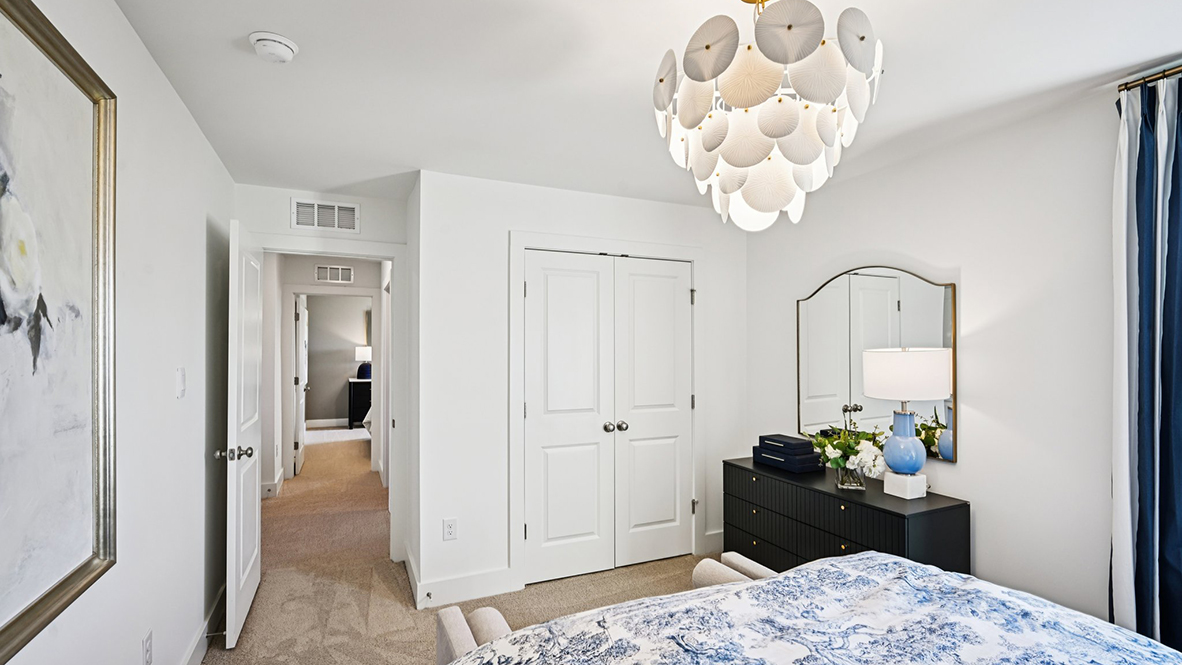 The fourth secondary bedroom has plenty of room.