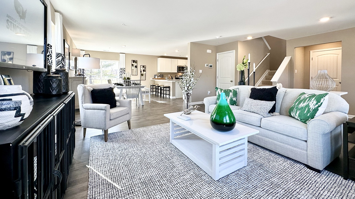 This roomy floor plan allows the entire family to live comfortably with the ideal amount of space and room for flexibility.