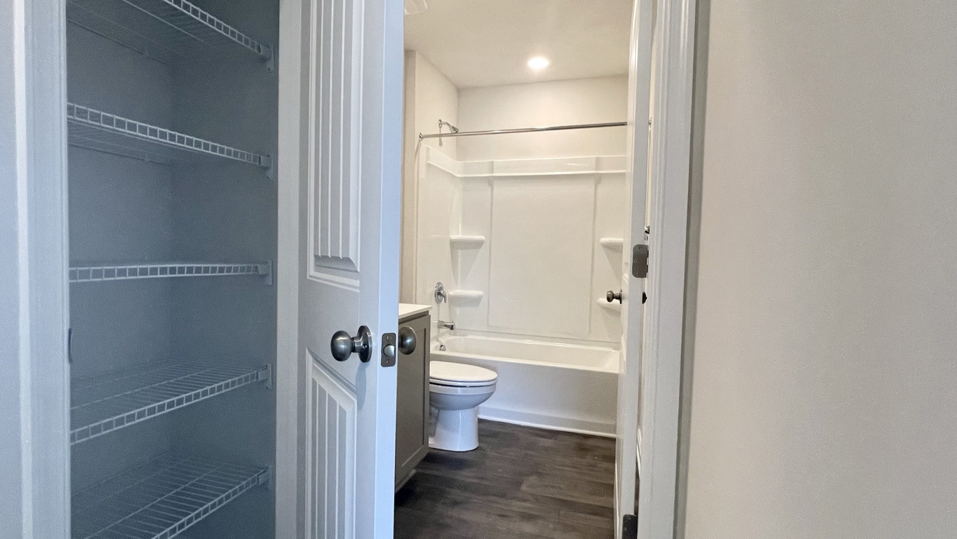 The three sizeable secondary bedrooms are located down the hallway giving them easy access the secondary bathroom and hall linen closet.