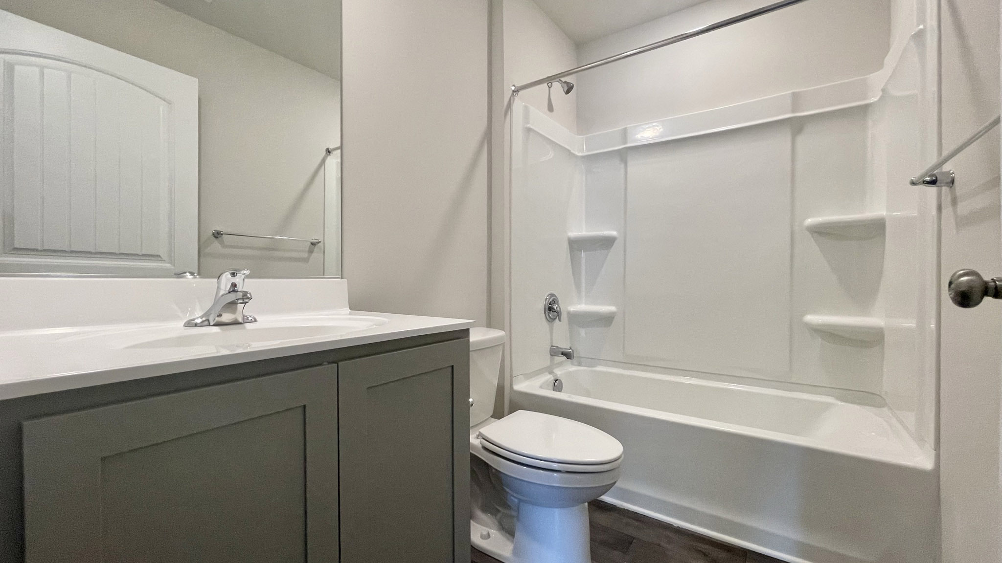 The three sizeable secondary bedrooms are located down the hallway giving them easy access the secondary bathroom and hall linen closet.